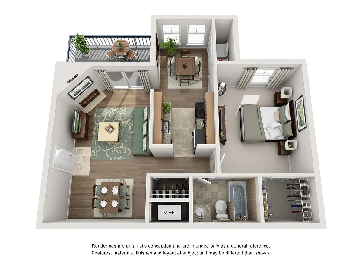 Floor plan Chesapeake