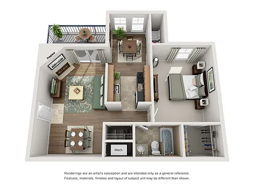 Floor plan Chesapeake