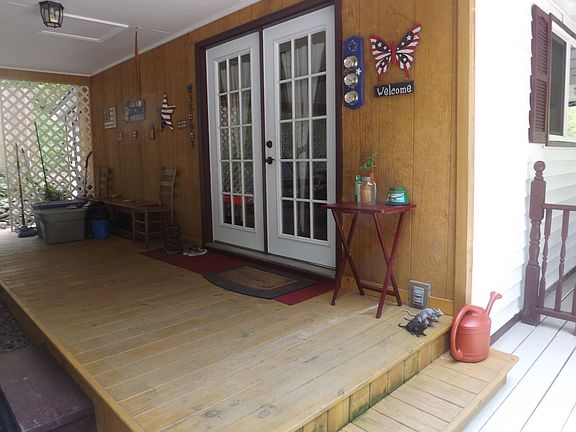 Back door to the kitchen