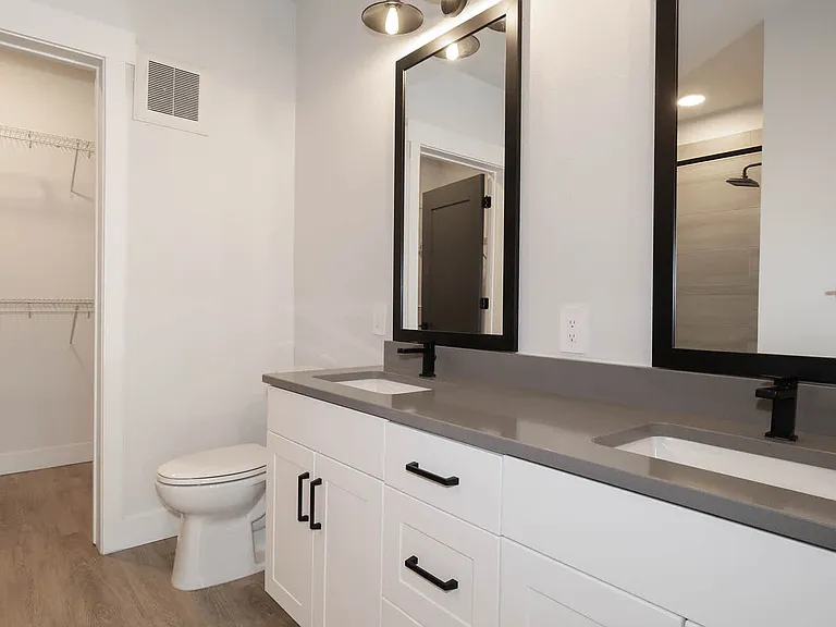 Bathroom with Double Vanity