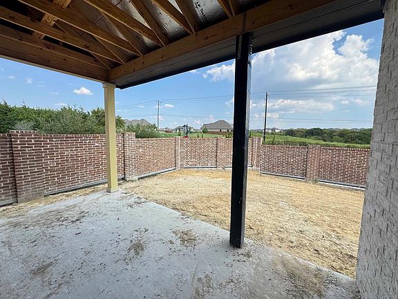 Covered Patio Construction Progress