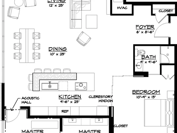 C Plan, Davenport Lofts