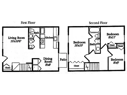 Floor plan Belgian