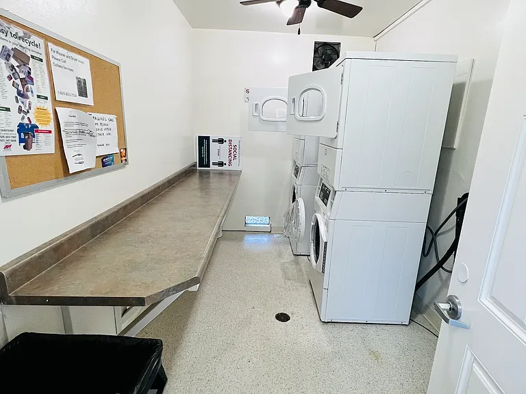 Laundry room interior