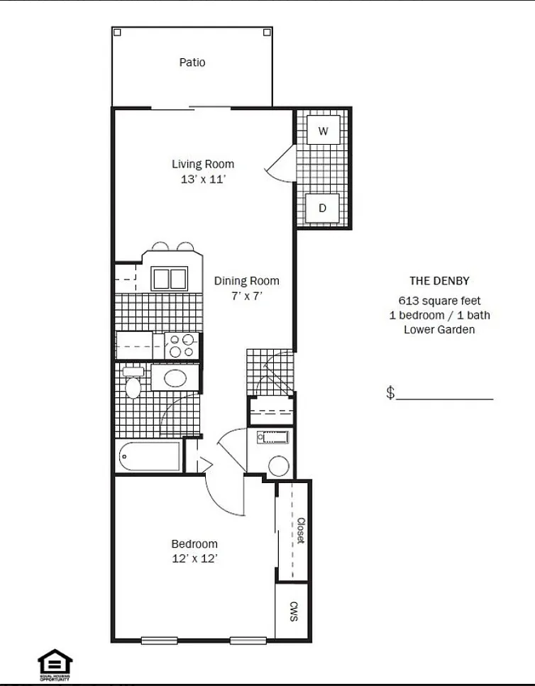 Floor plan Denby