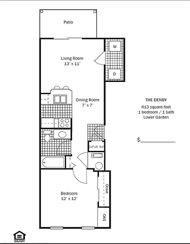Floor plan Denby