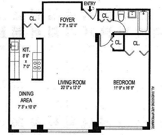 2nd image of 222 E 19th St APT 3G