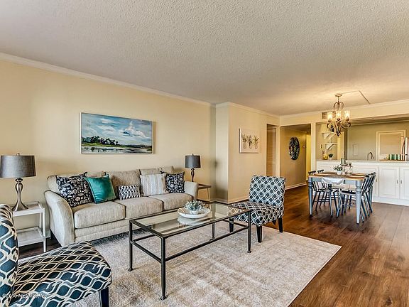 View from Living Room to Dining Area