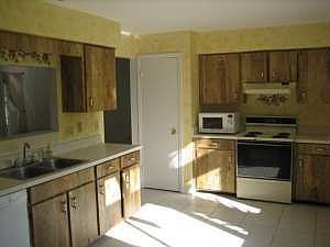 Bright, open kitchen