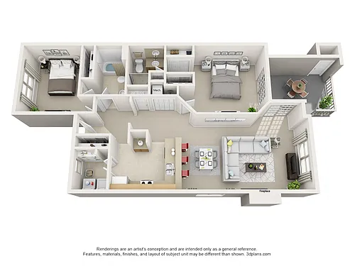 Floor plan Ballymore