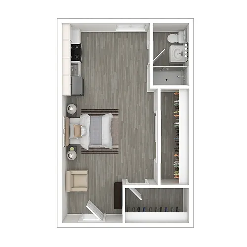 Floor plan Bachelor