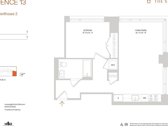2nd image of 55 Suffolk St APT 1513