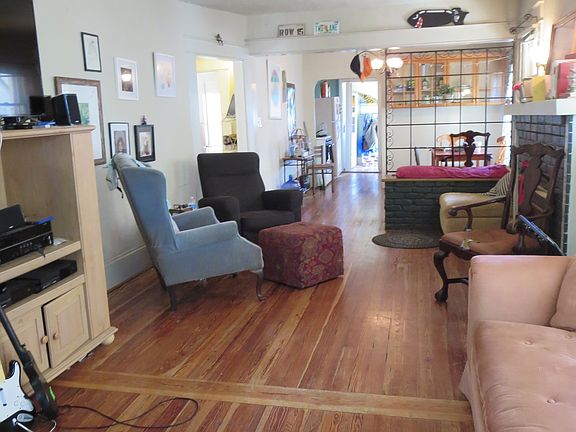 Living room from front door