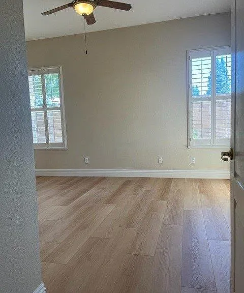 Master Bedroom with walk in closet