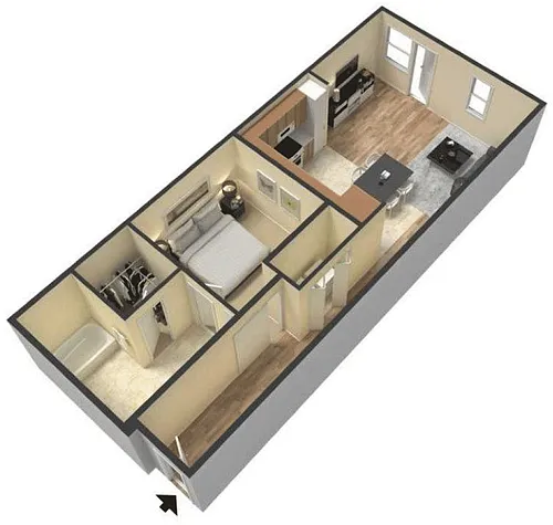 Floor plan A10