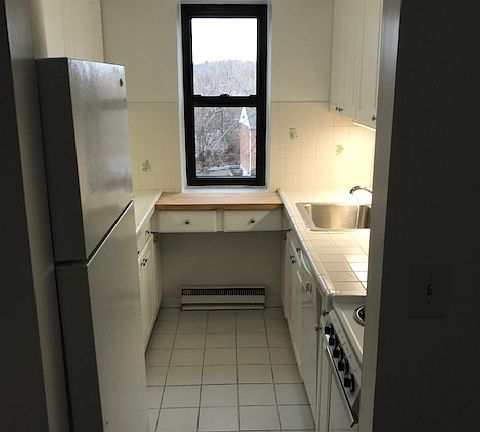 Efficient galley kitchen