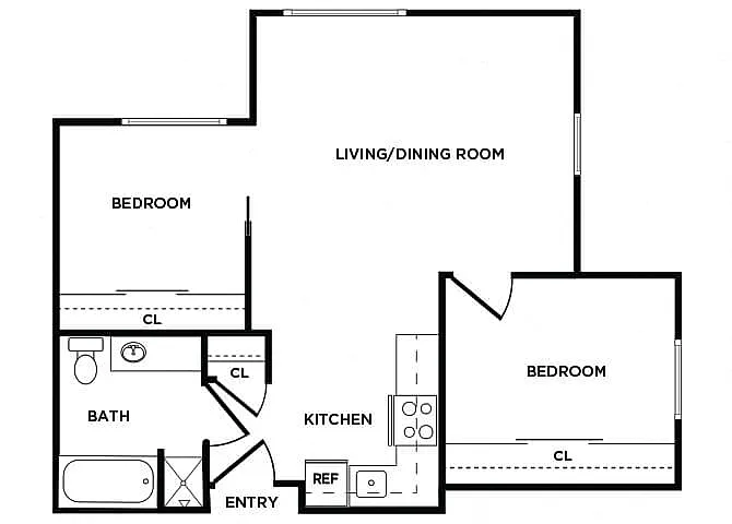 Floor plan B2