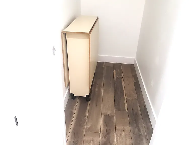 Extra walk-in storage located in the hallway, in addition to standard closets in each bedroom. Plenty of space for your large belongings or seasonal items.