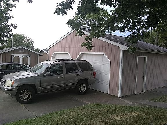 2 car garage + shed