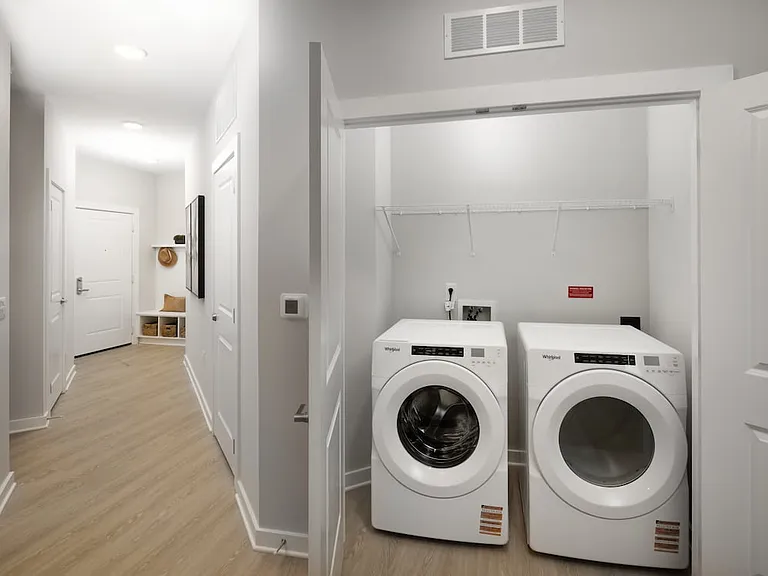 In-home full-size washer and dryer