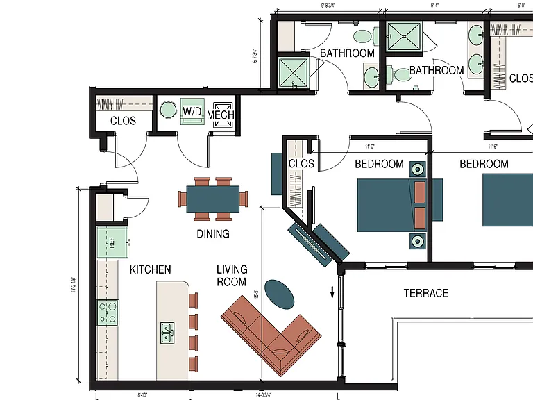SIX_2D Floor Plans - Dimensions - Stourbridge SIX_2D Floor Plans - Dimensions - Stourbridge
