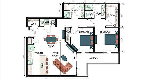 Floor plan Stourbridge