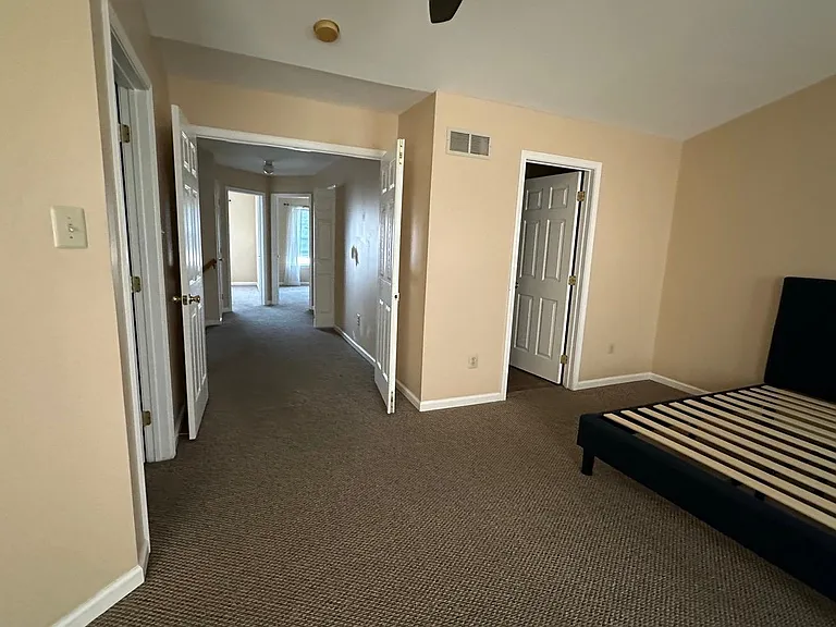 Master Bedroom - Wide Hallway towards bedrooms