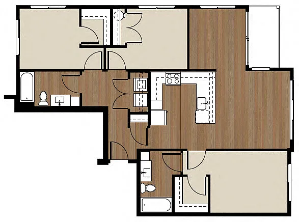 Floor plan Pearl Crescent