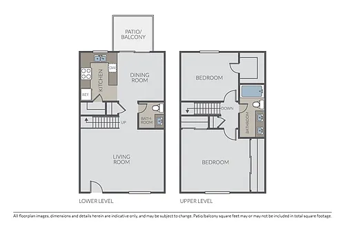 Floor plan Plan 2B Townhome