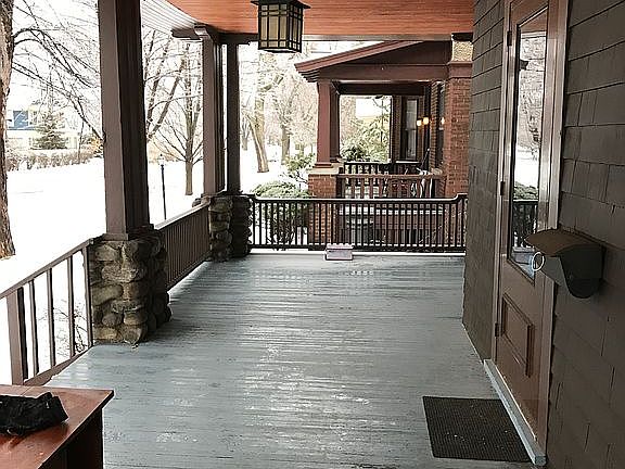 Large front porch