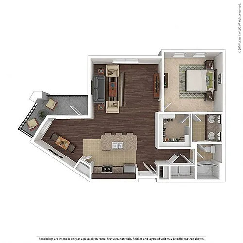 Floor plan A1I
