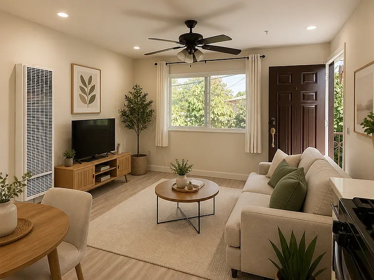 AI picture to envision your living room
