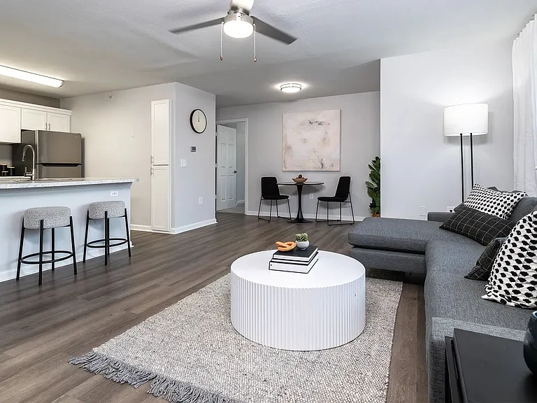 Embrace grandeur within our sprawling open floor plans offering spacious appeal from the expansive breakfast bar to the roomy living space and separate dining area.