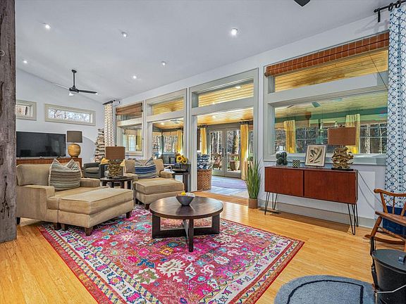 Photo shows old main door.  New door to be installed.