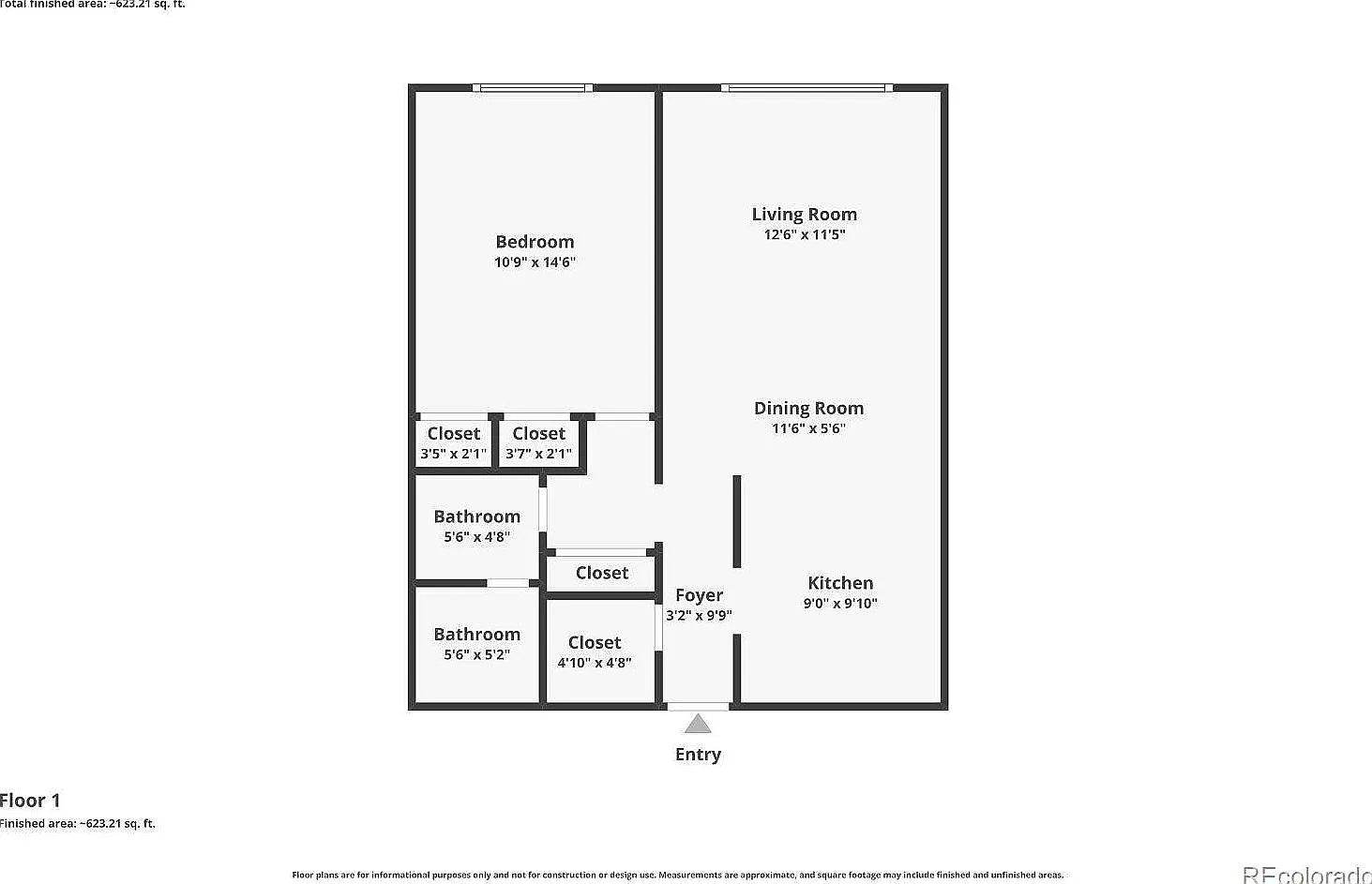 1 bed, 632 sqft, $1,795 — Photo 1