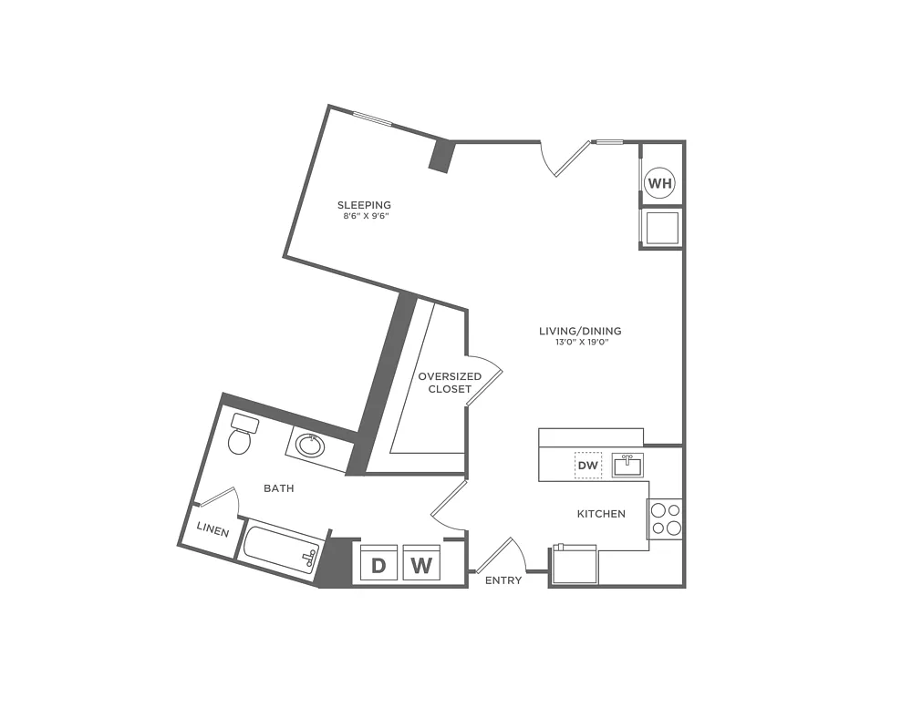 Floor plan S1AR