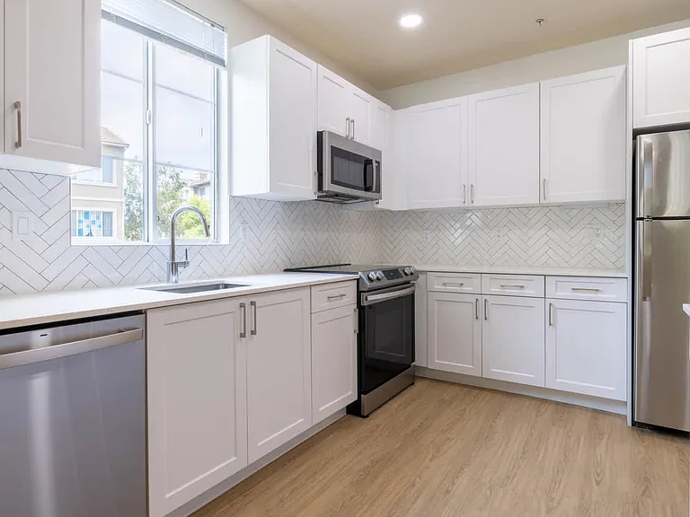 Kitchen with Stainless Steel Appliances