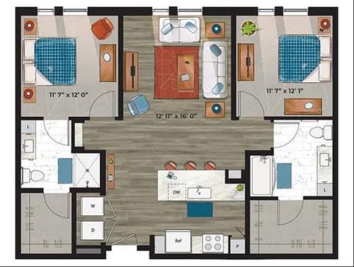 Floor plan C5b