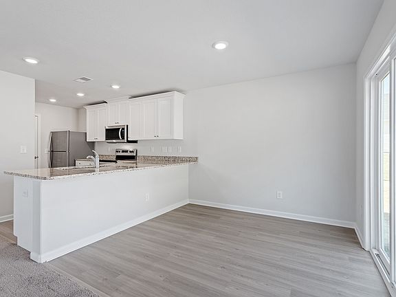 Dining area off the kitchen