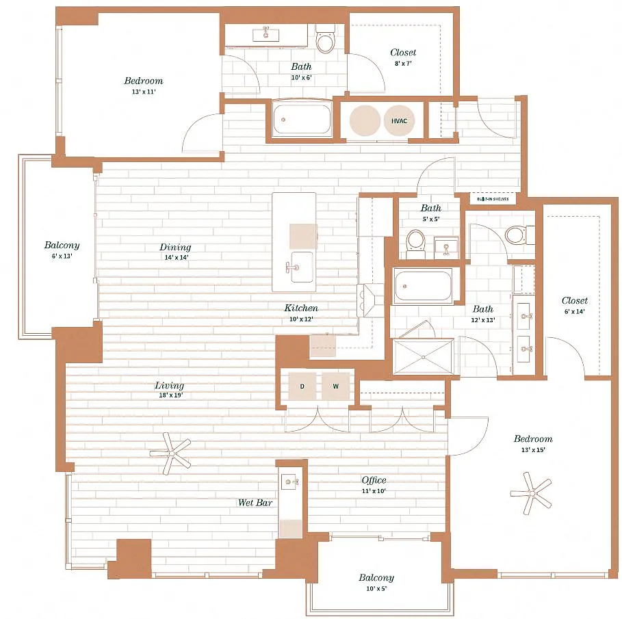 Floor plan Wisteria