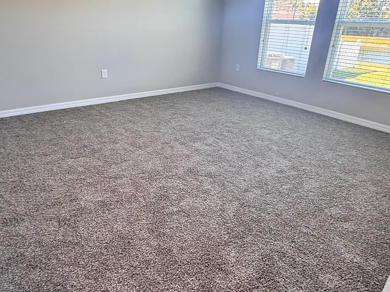 Master bedroom #3 .Pond view . New carpet