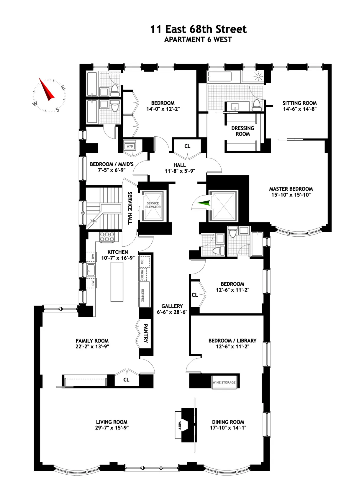 11 East 68th Street #6WEST in Lenox Hill, Manhattan | StreetEasy