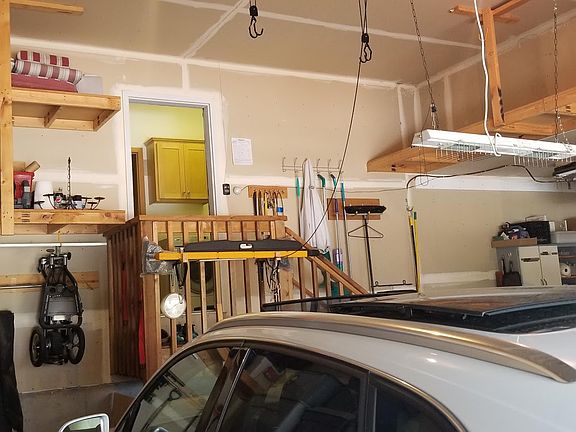 Great garage storage space