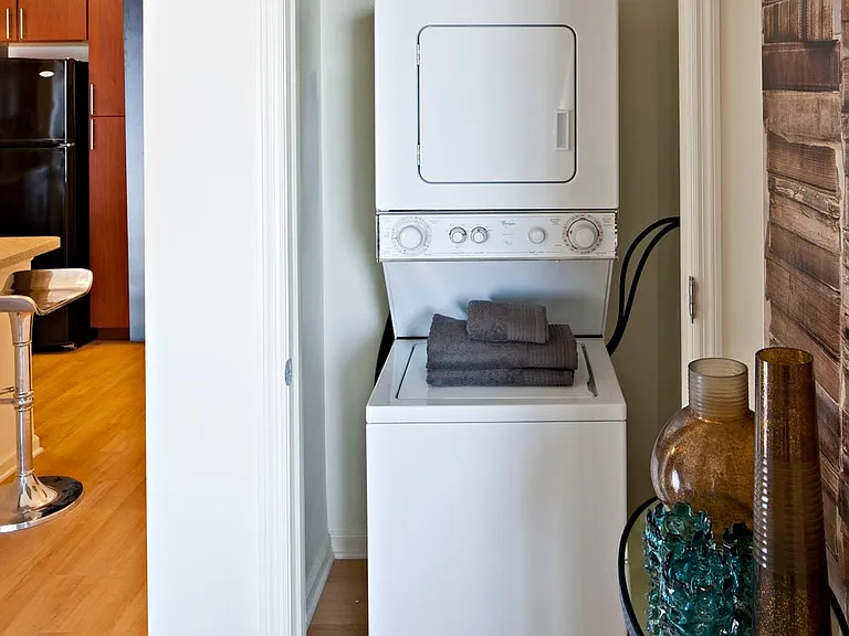 In-unit washer and dryer