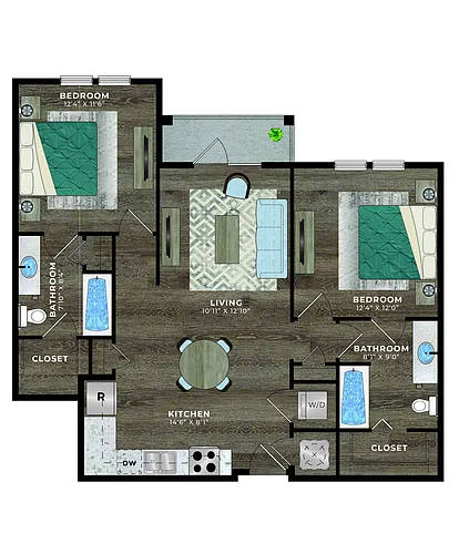 Floor plan B1
