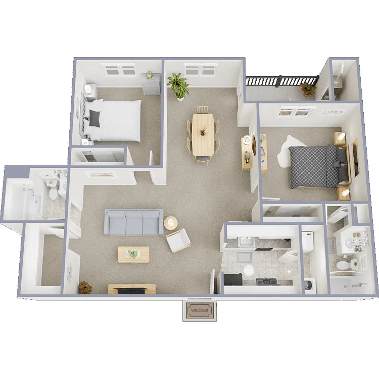 Floor plan Simone
