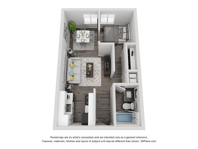 Floor plan The Mackinac