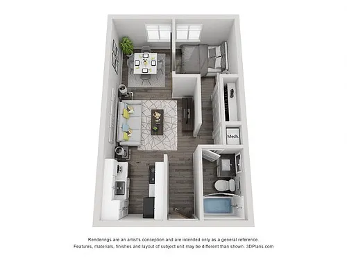 Floor plan The Mackinac