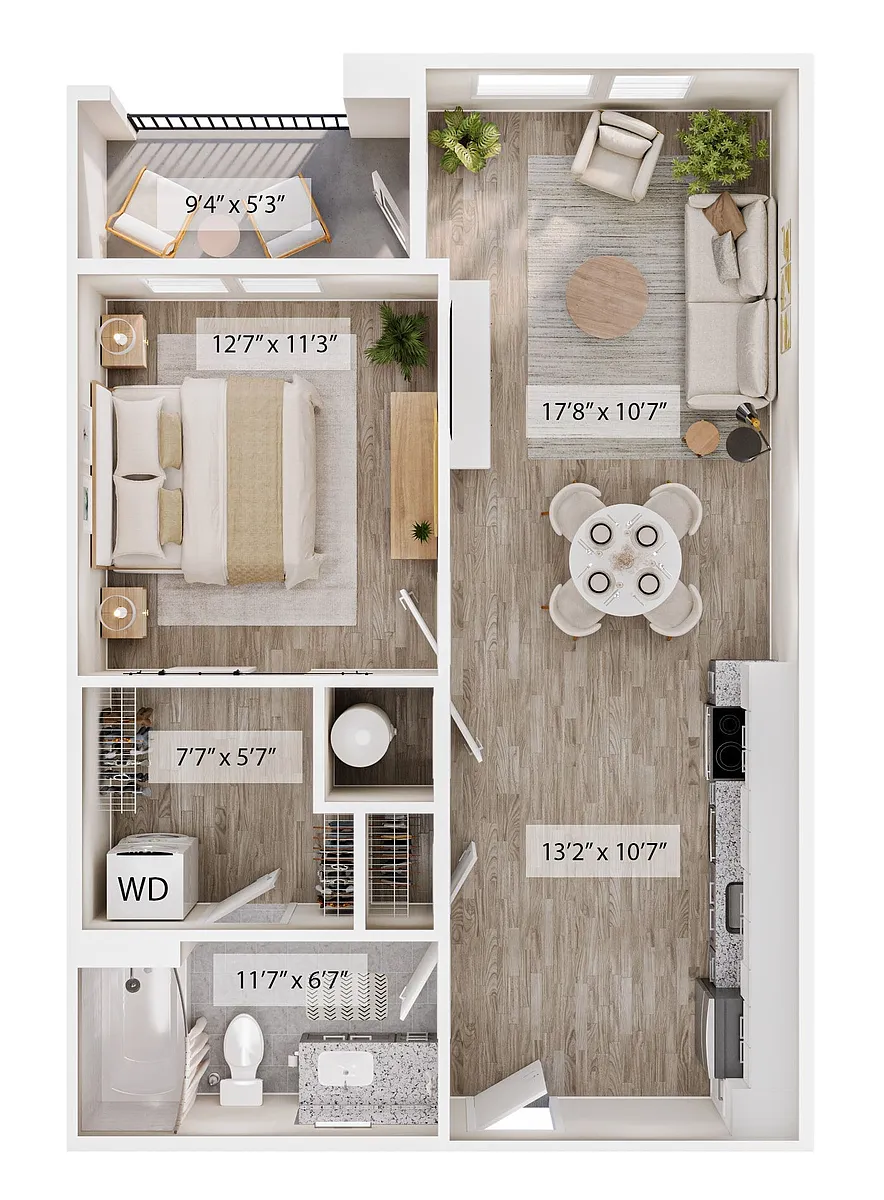 Floor plan The North