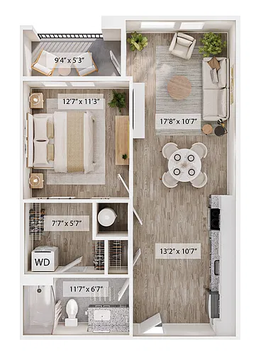 Floor plan The North